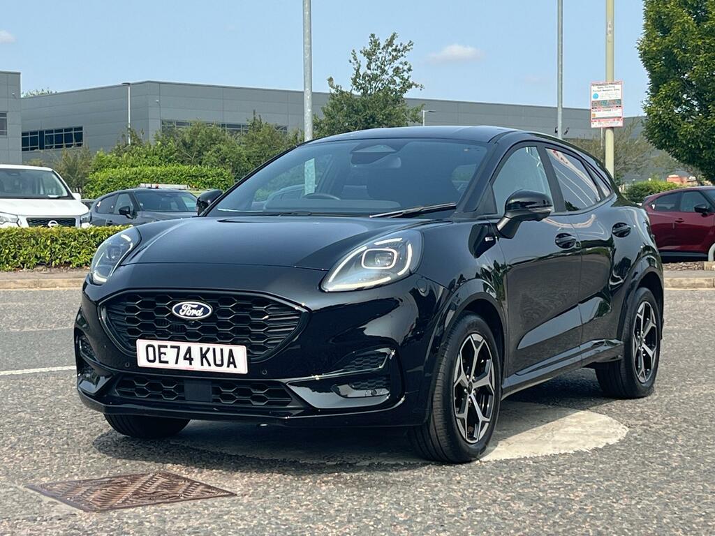 Ford Puma 1.0T Ecoboost Mhev St-line Suv Hybrid M OE74KUA Black #4
