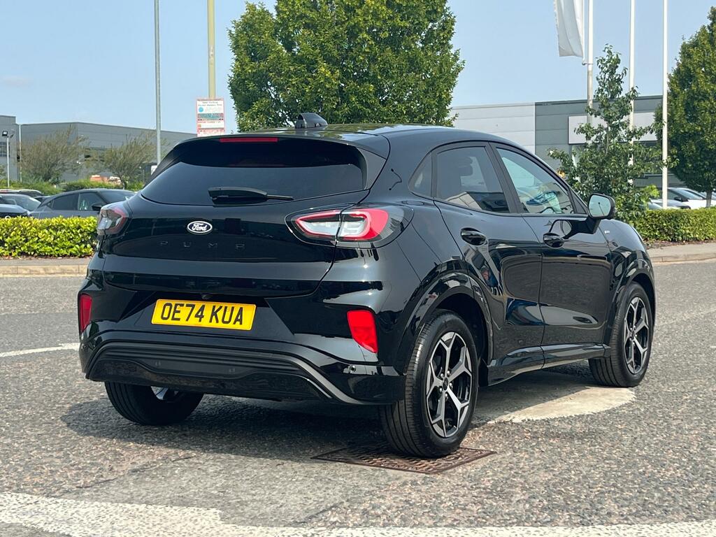 Ford Puma 1.0T Ecoboost Mhev St-line Suv Hybrid M OE74KUA Black #5