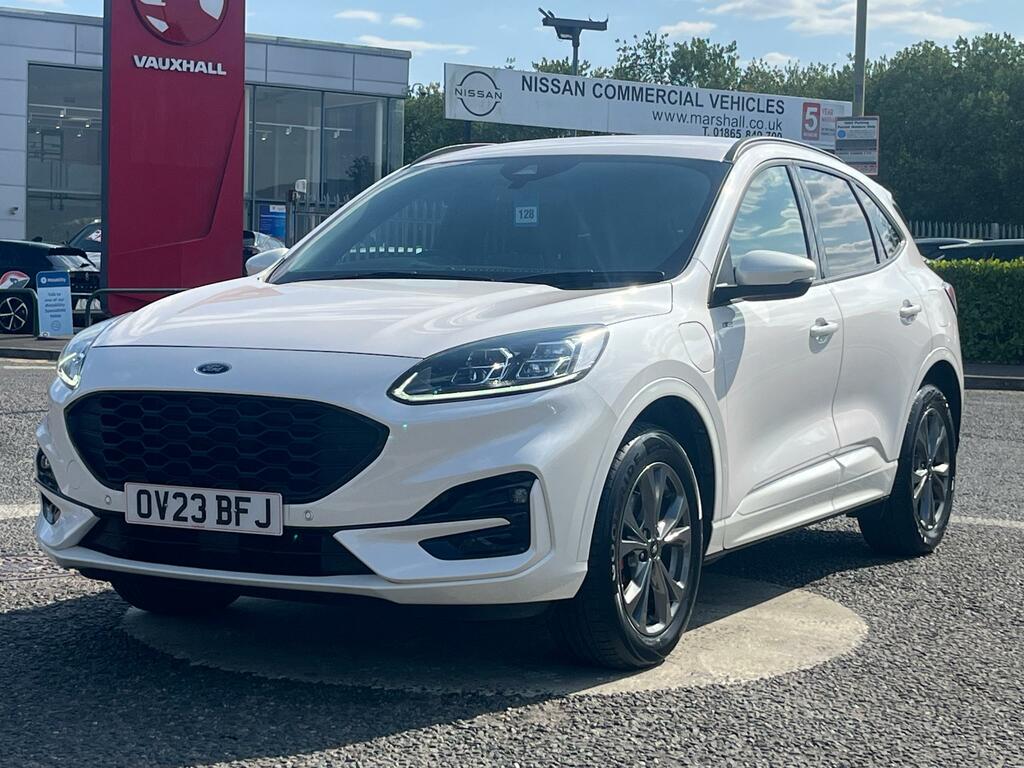 Ford Kuga 2.5 Ecoboost Duratec 14.4Kwh St-line Suv Petro OV23BFJ White #4