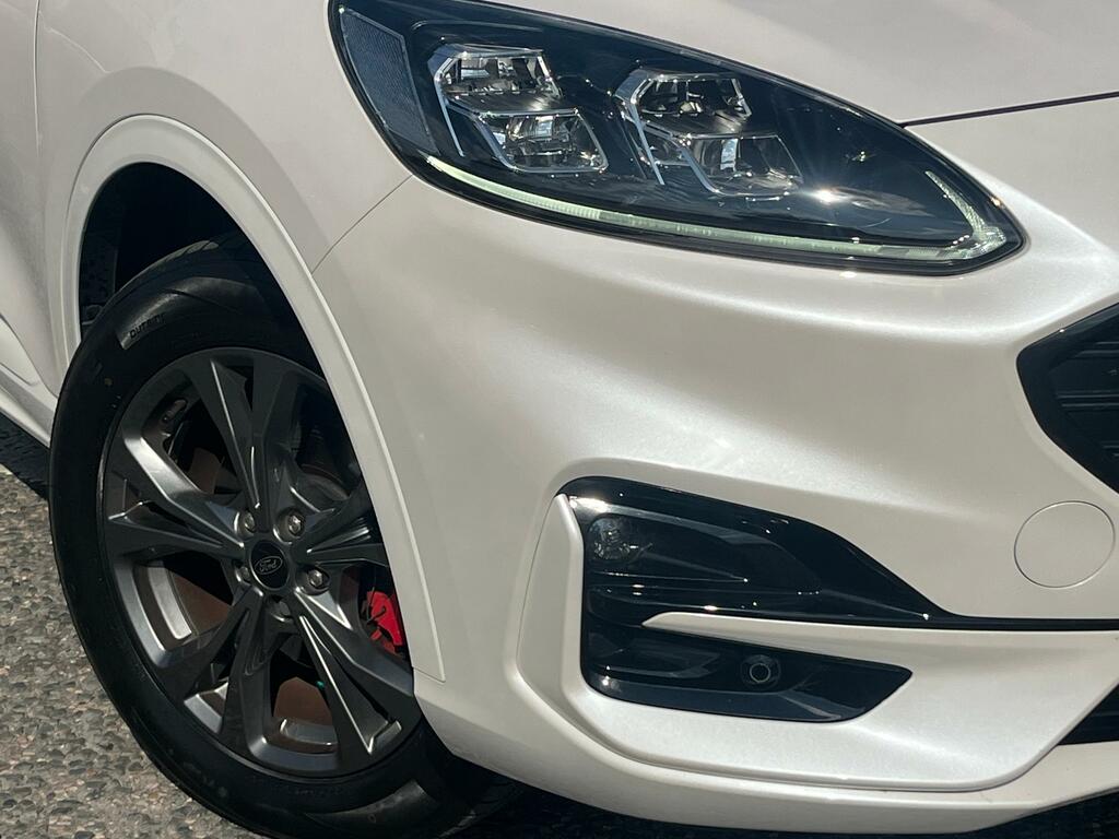 Ford Kuga 2.5 Ecoboost Duratec 14.4Kwh St-line Suv Petro OV23BFJ White #2