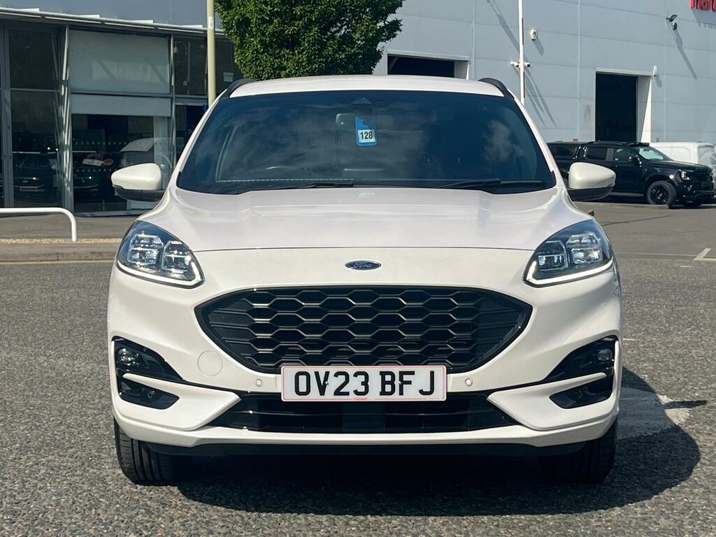 Ford Kuga 2.5 Ecoboost Duratec 14.4Kwh St-line Suv Petro OV23BFJ White #6