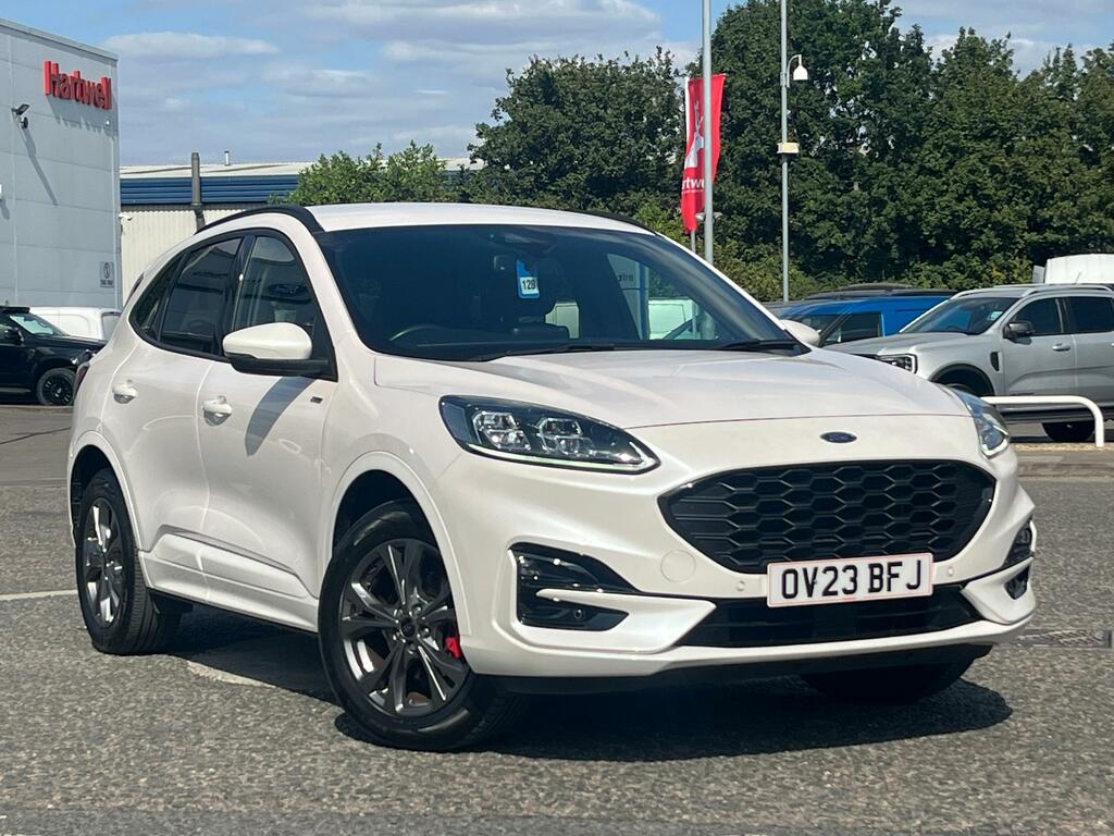 Ford Kuga 2.5 Ecoboost Duratec 14.4Kwh St-line Suv Petro White