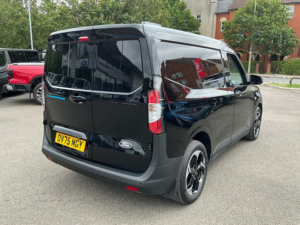 Ford Transit Courier 43Kwh Limited Panel Van Swb 136 Black #3