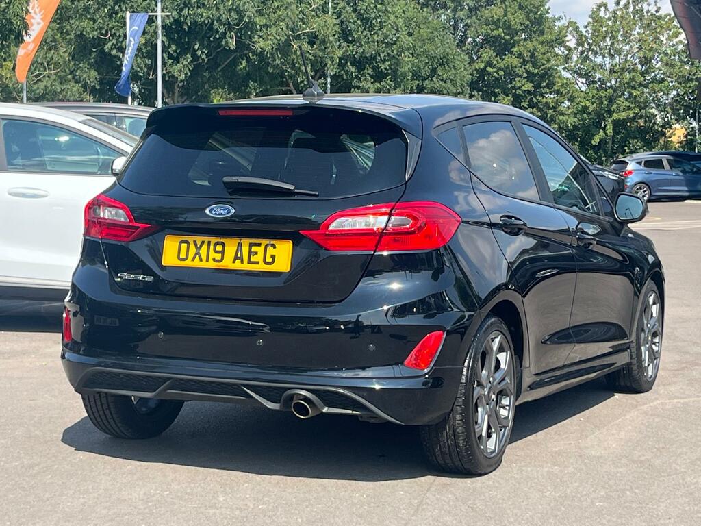 Ford Fiesta 1.0T Ecoboost Gpf St-line Hatchback Man OX19AEG Black #5