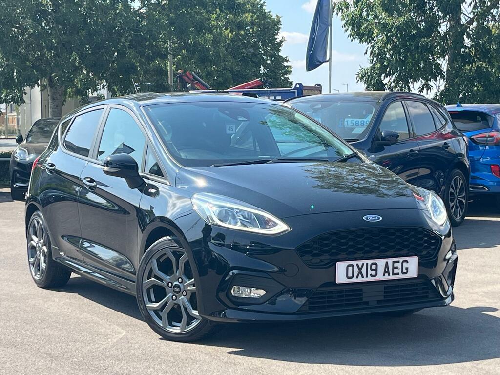 Ford Fiesta 1.0T Ecoboost Gpf St-line Hatchback Man Black