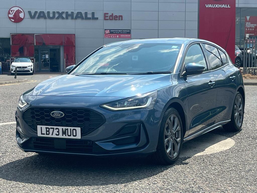 Ford Focus 1.0T Ecoboost St-line Hatchback LB73MUO Blue #4