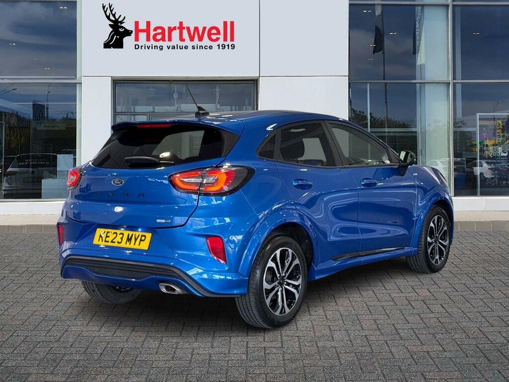 Ford Puma 1.0T Ecoboost Mhev St-line Suv Hybrid M KE23MYP Blue #3