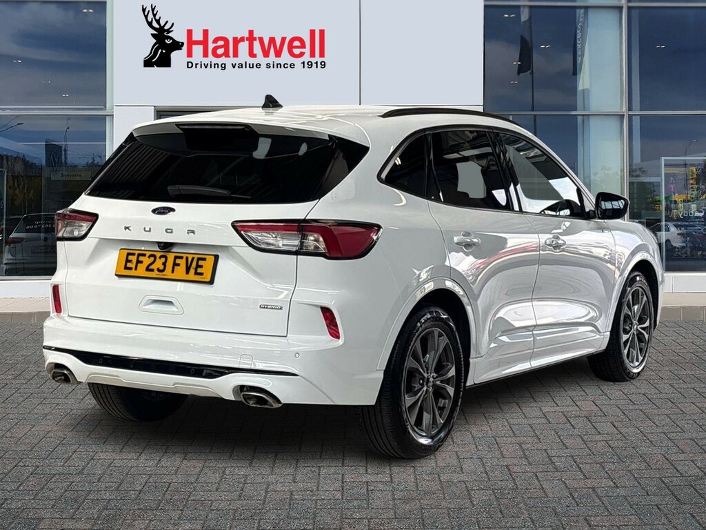 Ford Kuga 2.5H Duratec St-line Edition Suv Hybrid White #3