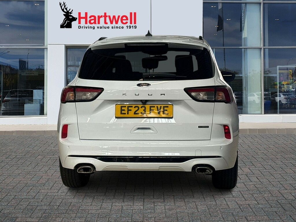 Ford Kuga 2.5H Duratec St-line Edition Suv Hybrid White #4