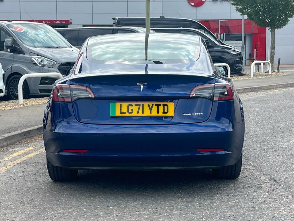 Tesla Model 3 Dual Motor Long Range Saloon 4 Blue #6