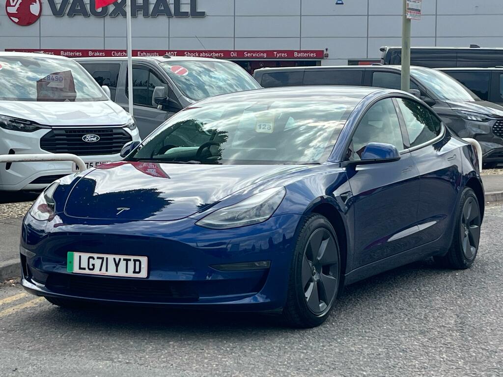 Tesla Model 3 Dual Motor Long Range Saloon 4 Blue #3