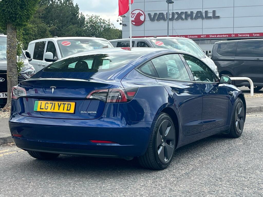 Tesla Model 3 Dual Motor Long Range Saloon 4 Blue #4