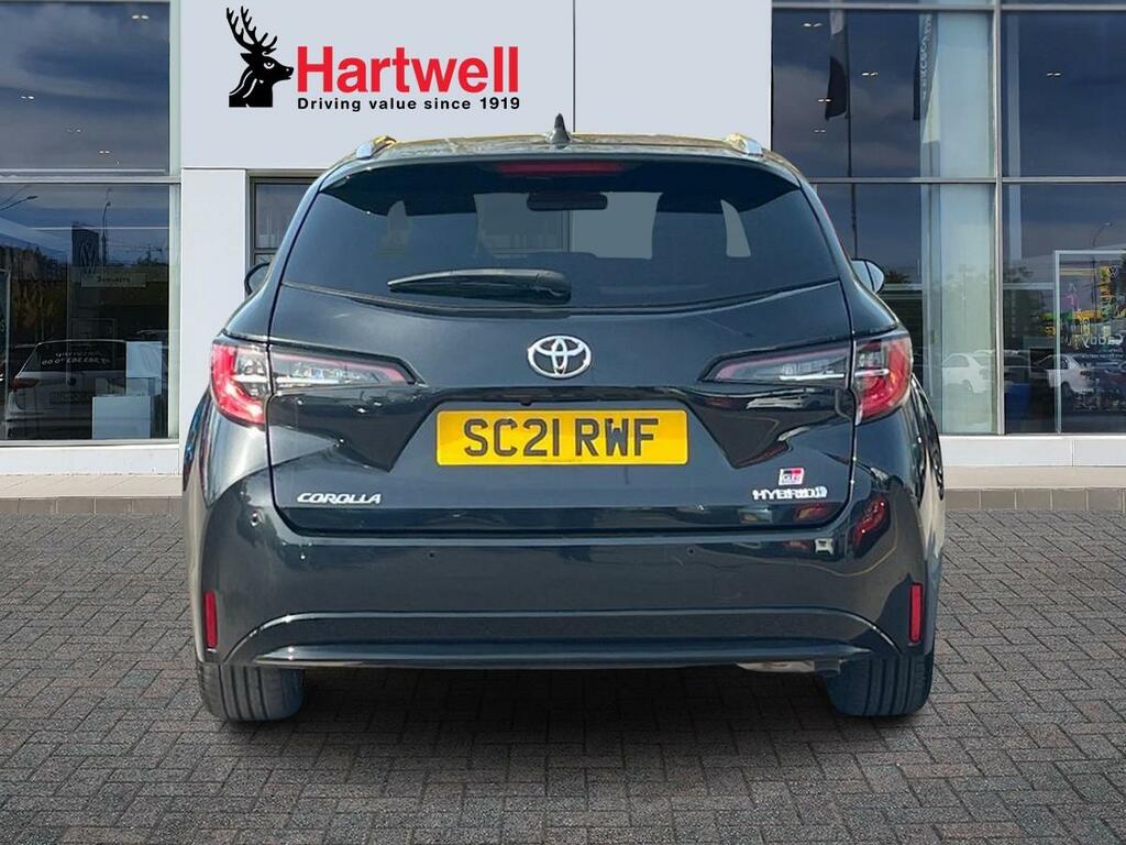 Toyota Corolla 1.8 Vvt-h Gpf Gr Sport Touring Sports H Black #4