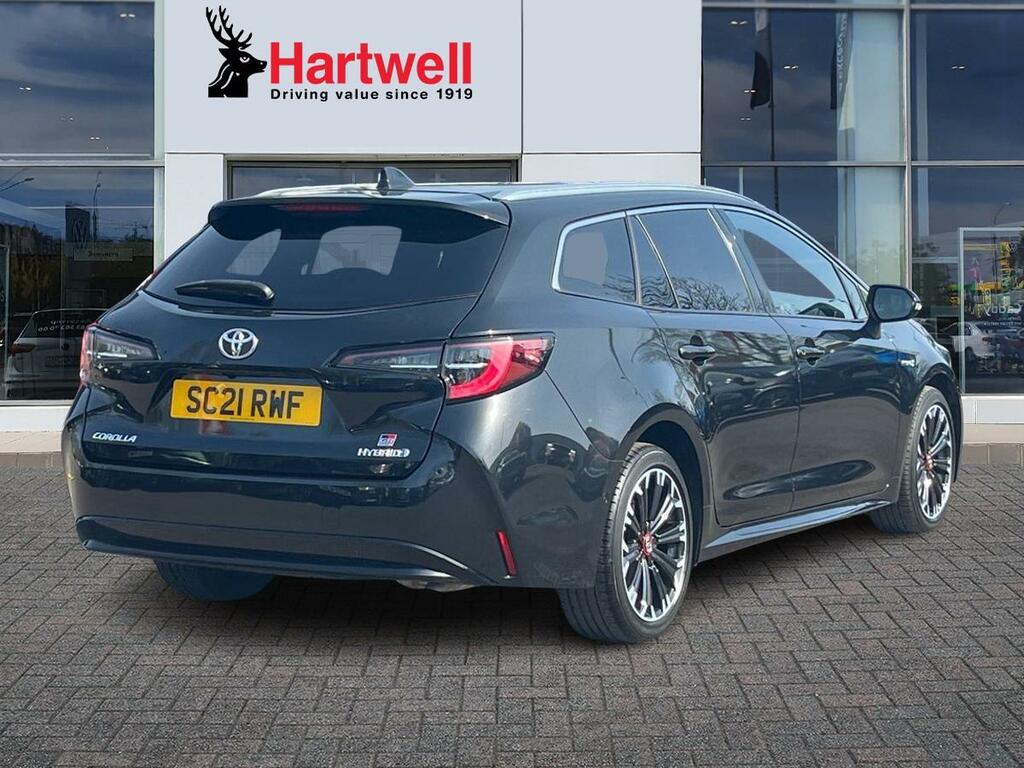 Toyota Corolla 1.8 Vvt-h Gpf Gr Sport Touring Sports H Black #3