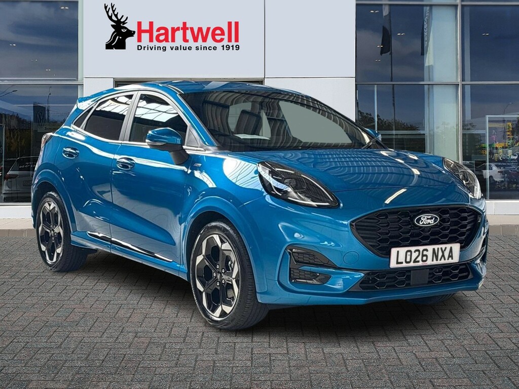 Ford Puma 1.0T Ecoboost Mhev St-line X Suv Hybrid Blue