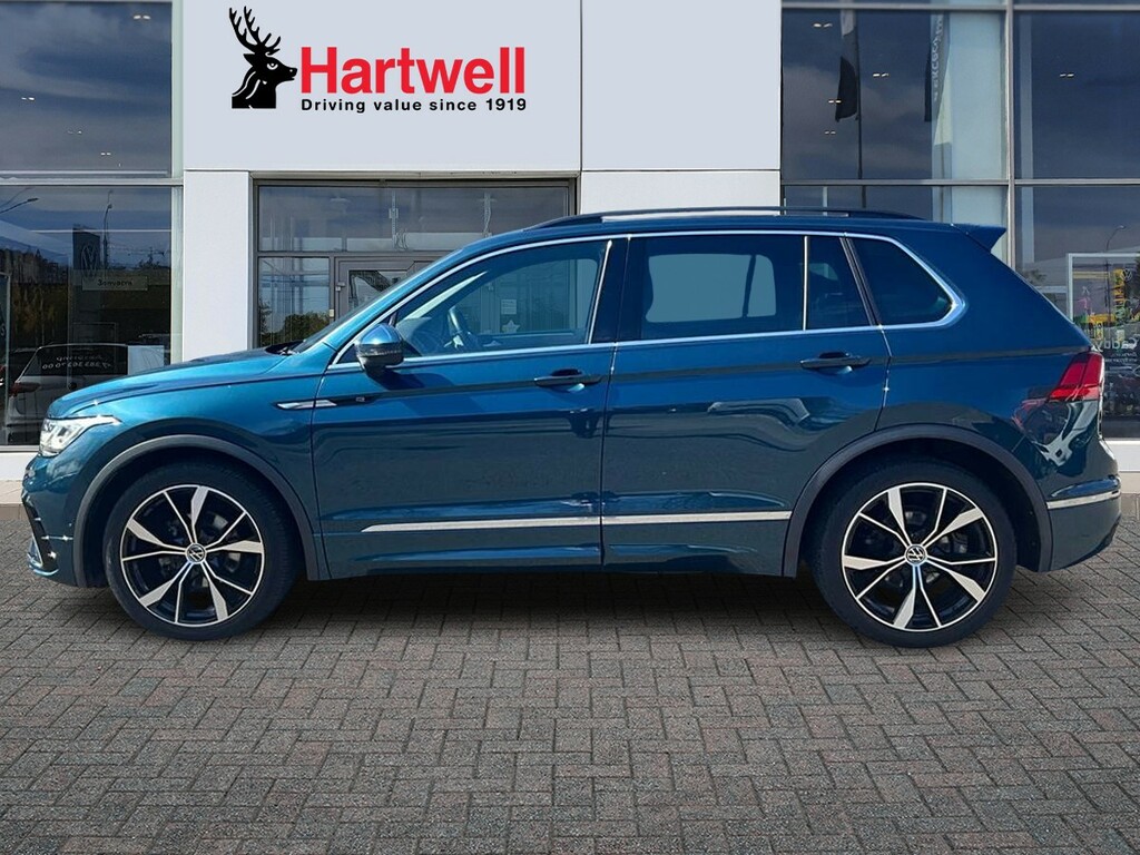 Volkswagen Tiguan 2.0 Tdi 4Motion R-line Dsg DF72NYZ Blue #6