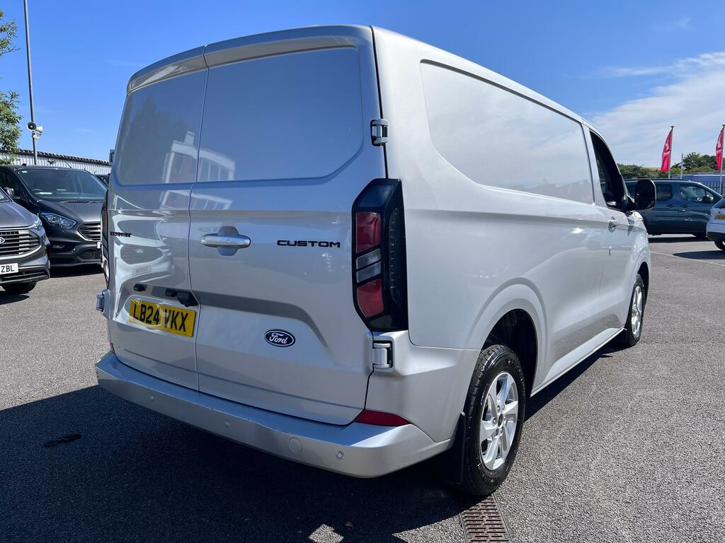 Ford Transit Custom 2.0 300 Ecoblue Limited Panel Van Manua Silver #6