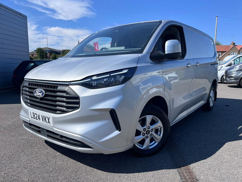 Ford Transit Custom 2.0 300 Ecoblue Limited Panel Van Manua Silver #2