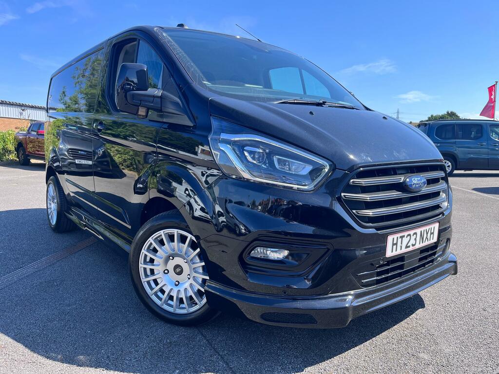 Ford Transit Custom 2.0 280 Ecoblue Limited Panel Van Manua Black