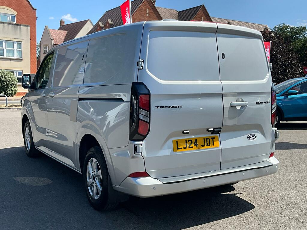 Ford Transit Custom 2.0 280 Ecoblue Limited Panel Van Manua Silver #5
