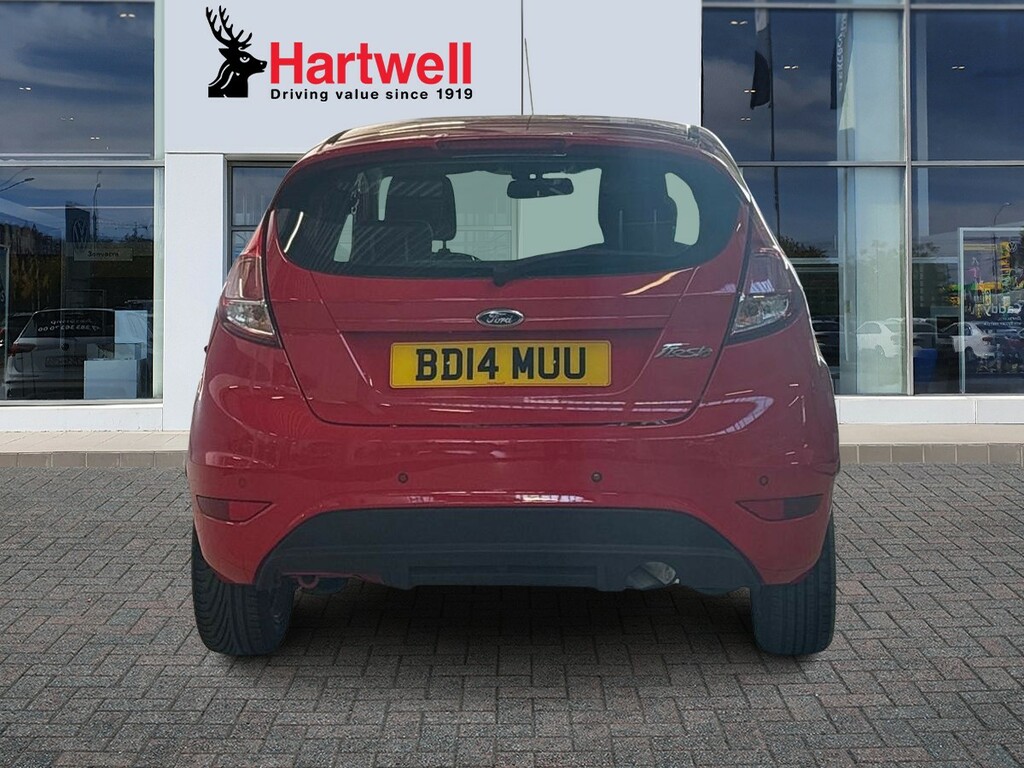 Ford Fiesta 1.25 Zetec Euro 5 Red #4