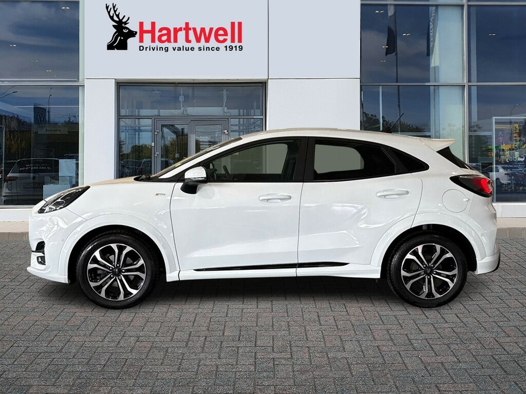 Ford Puma 1.0T Ecoboost Mhev St-line Suv Hybrid M White #6