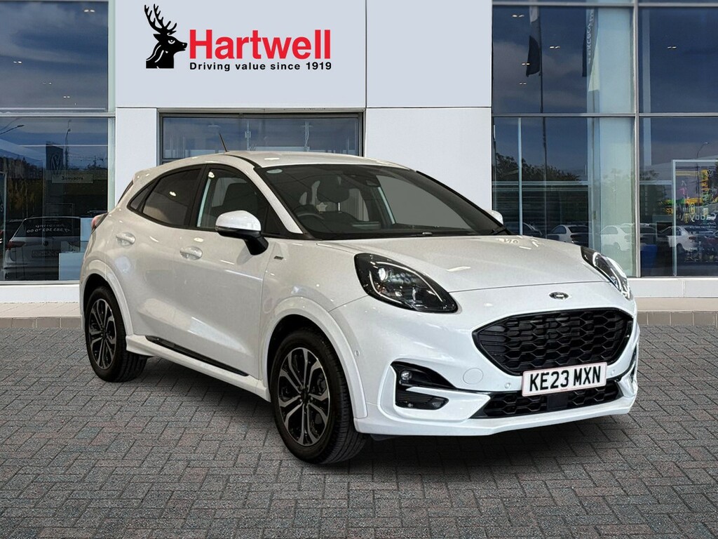 Ford Puma 1.0T Ecoboost Mhev St-line Suv Hybrid M White