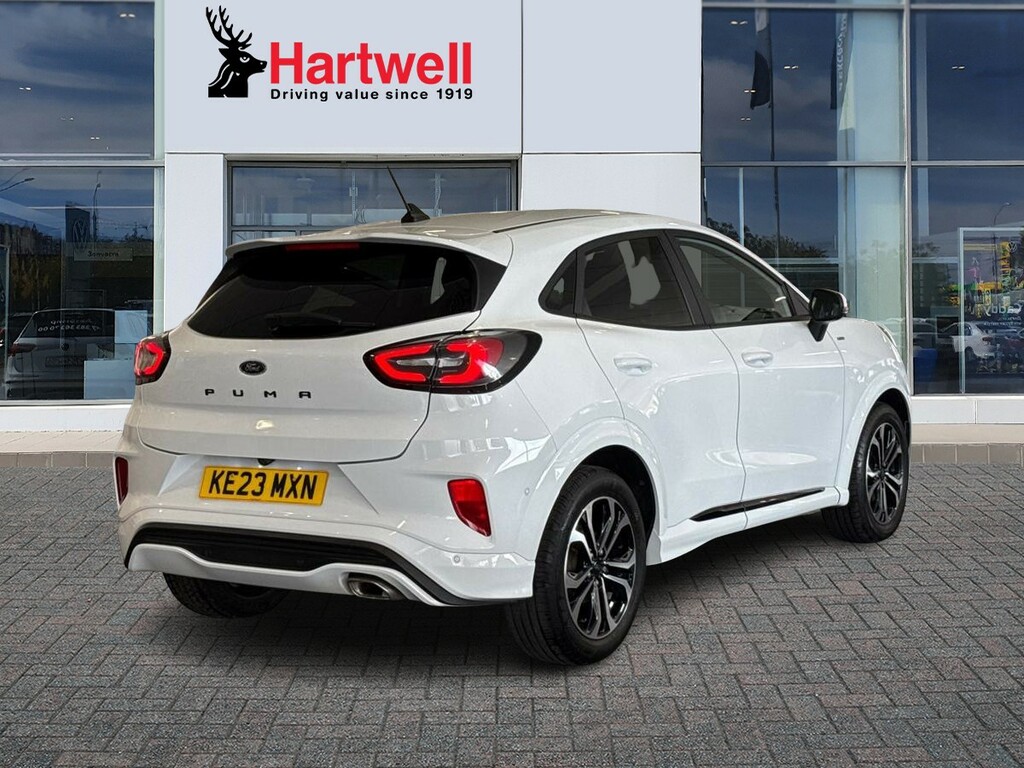 Ford Puma 1.0T Ecoboost Mhev St-line Suv Hybrid M White #3