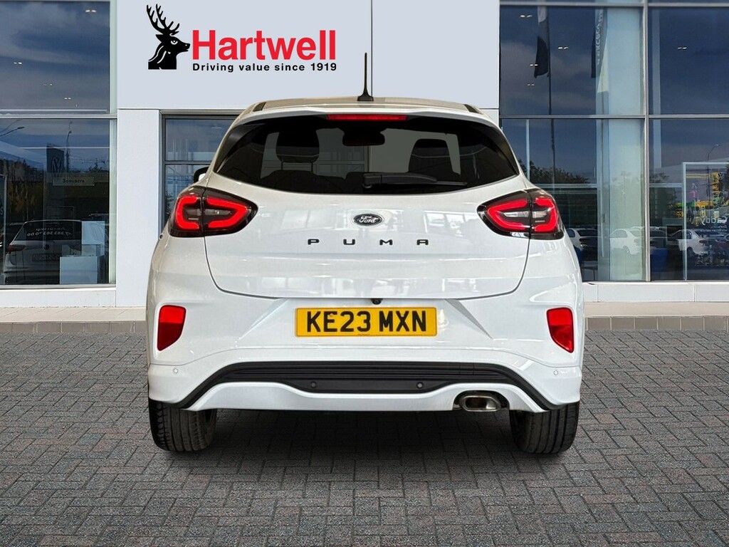 Ford Puma 1.0T Ecoboost Mhev St-line Suv Hybrid M White #4