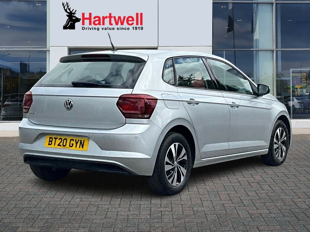 Volkswagen Polo 1.0 Tsi Gpf Se Hatchback Euro 6 Silver #3