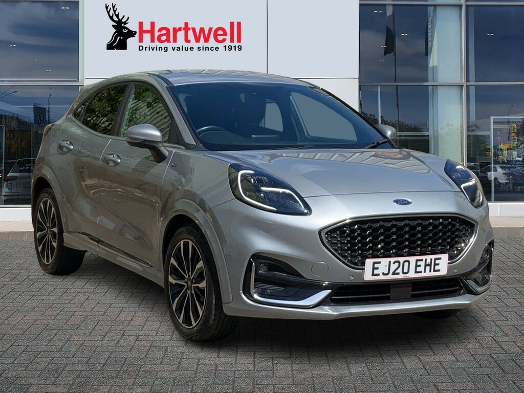 Ford Puma 1.0T Ecoboost Mhev St-line X Vignale Suv Petro Silver