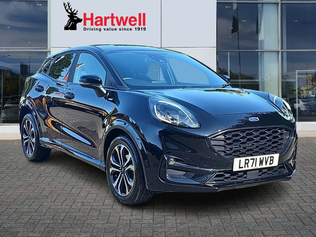 Ford Puma 1.0T Ecoboost Mhev St-line Design Suv M Black
