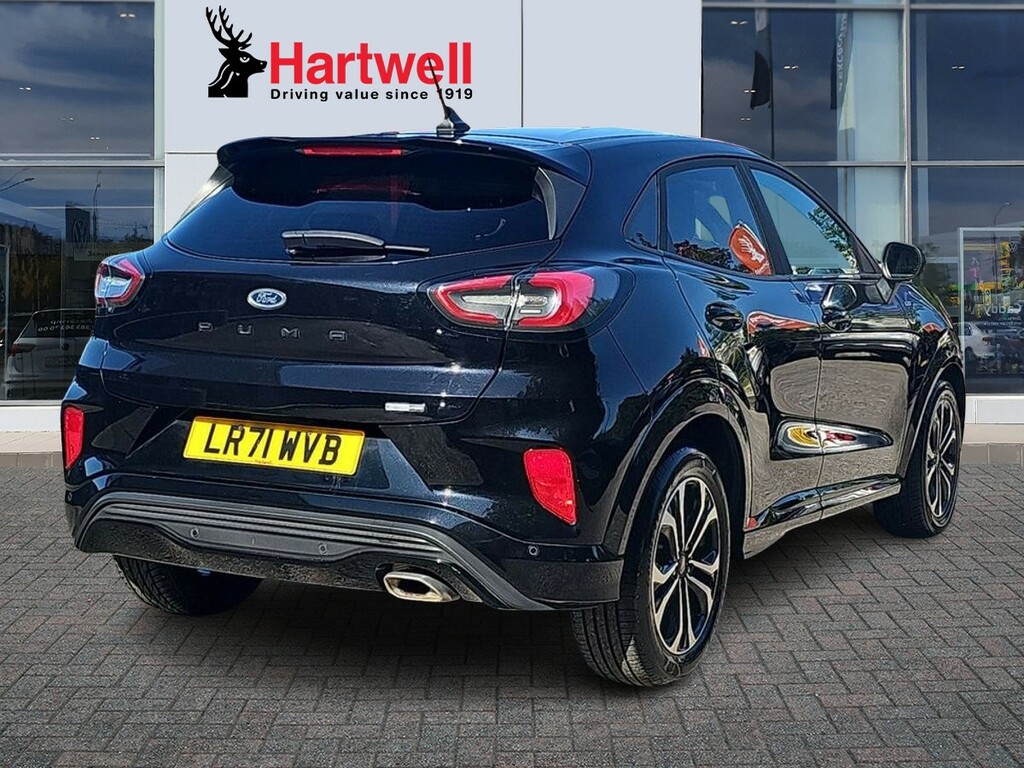 Ford Puma 1.0T Ecoboost Mhev St-line Design Suv M Black #3