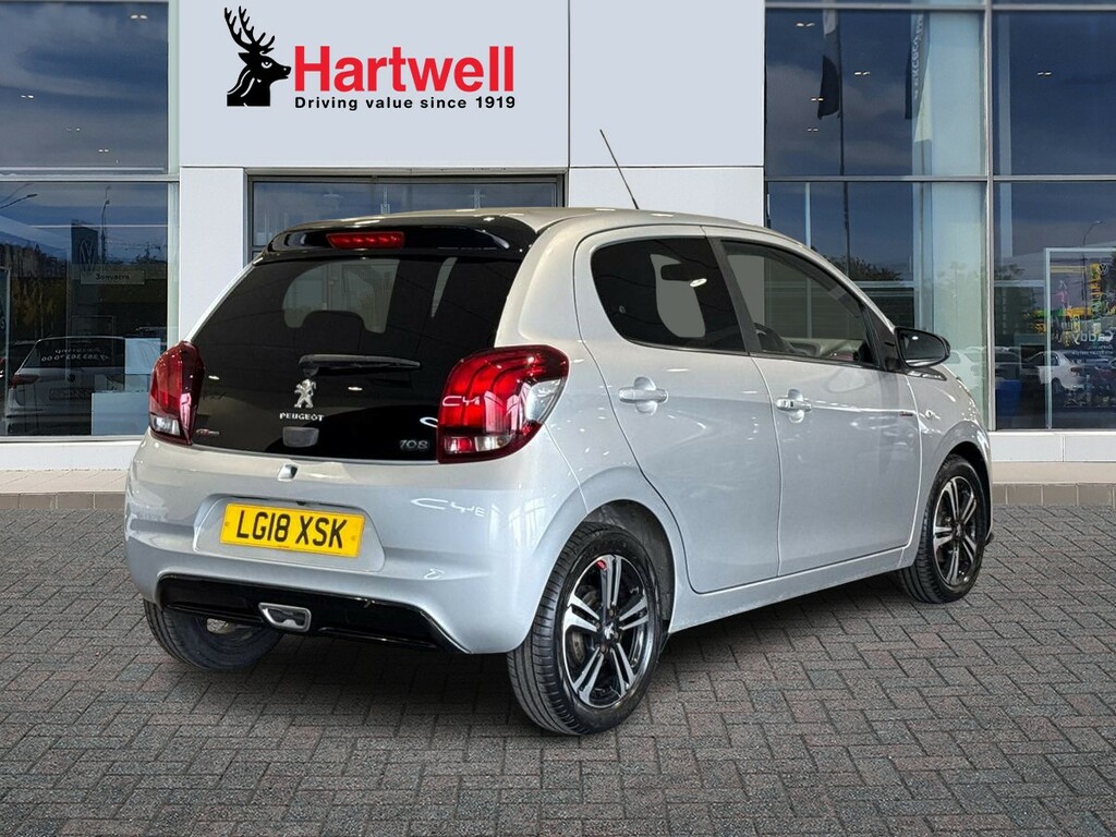 Peugeot 108 1.2 Puretech Gt Line Hatchback E Silver #3