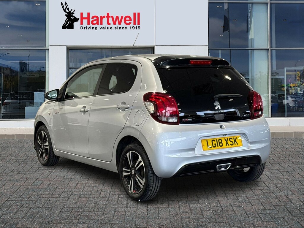 Peugeot 108 1.2 Puretech Gt Line Hatchback E Silver #5