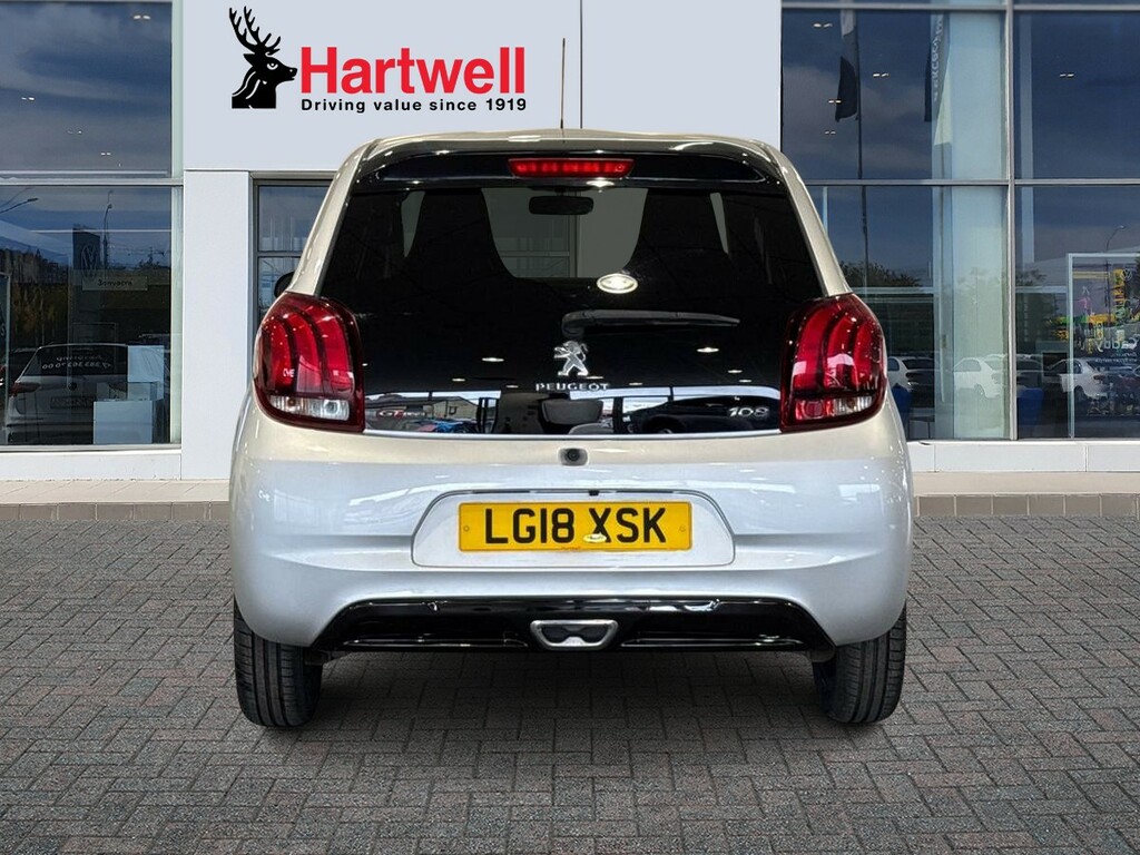 Peugeot 108 1.2 Puretech Gt Line Hatchback E Silver #4