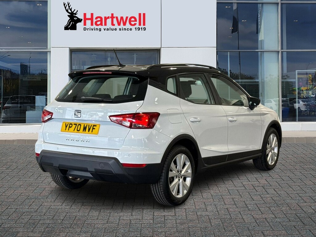 Seat Arona 1.0 Tsi Gpf Se Technology Suv Dsg Euro White #3