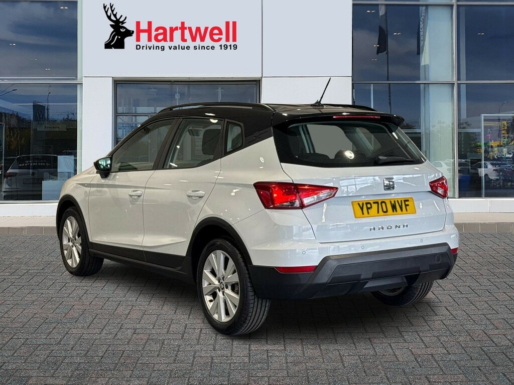 Seat Arona 1.0 Tsi Gpf Se Technology Suv Dsg Euro White #5