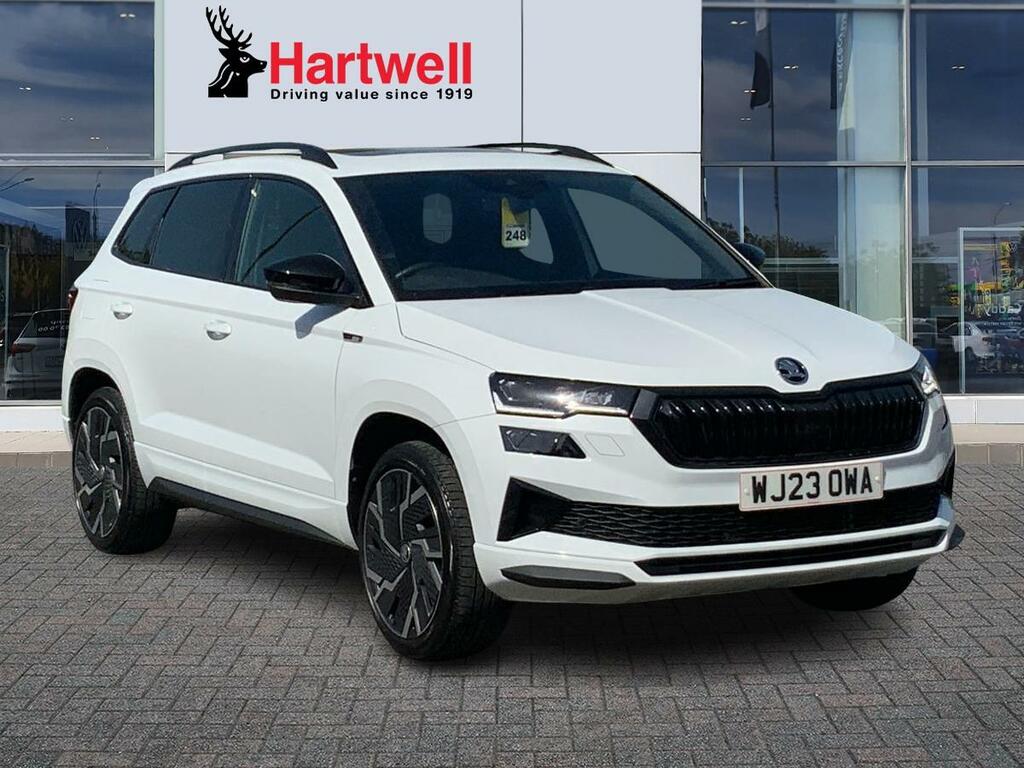 Skoda Karoq 2.0 Tsi Sportline Suv Dsg 4Wd Euro 6 S White