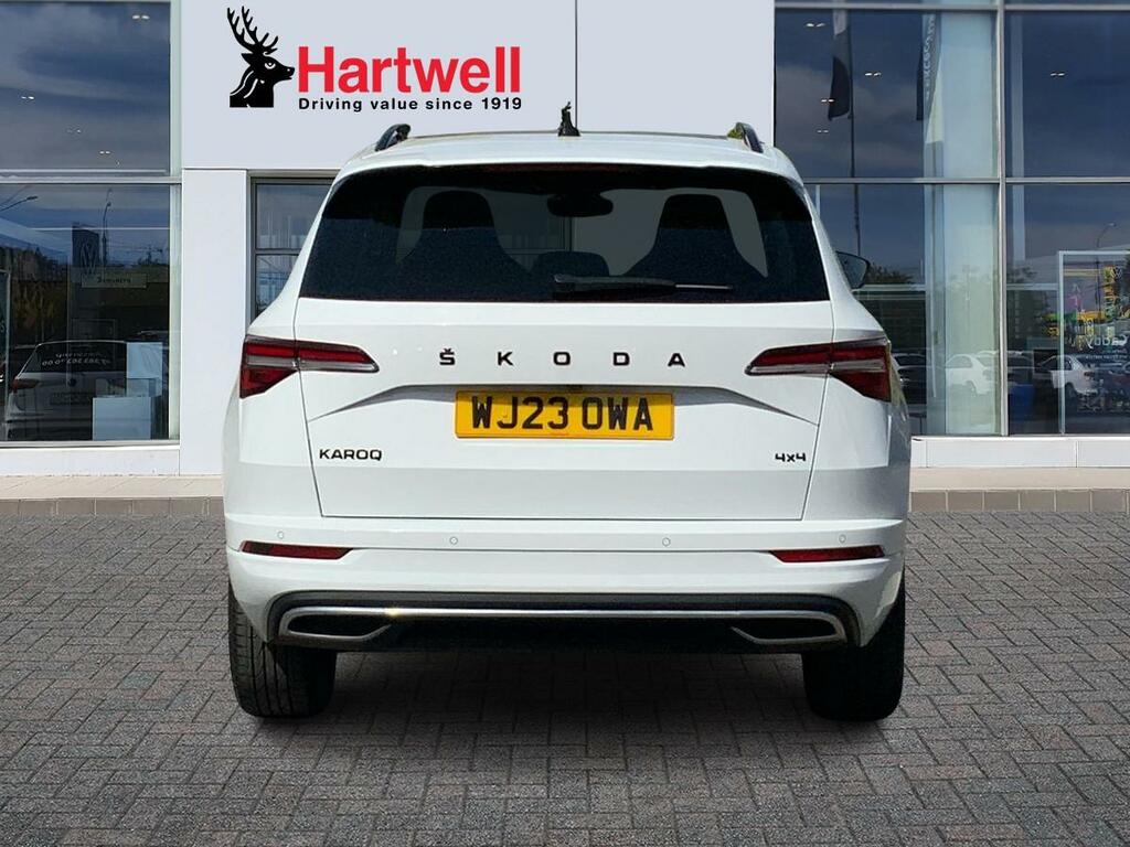 Skoda Karoq 2.0 Tsi Sportline Suv Dsg 4Wd Euro 6 S White #4