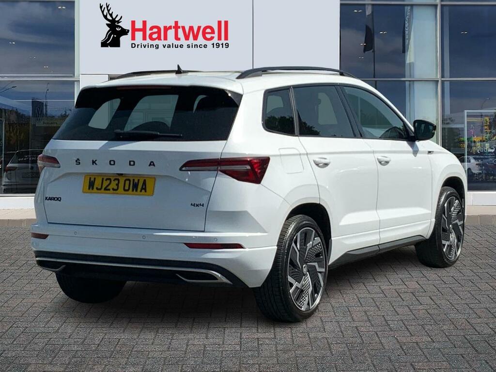 Skoda Karoq 2.0 Tsi Sportline Suv Dsg 4Wd Euro 6 S White #3