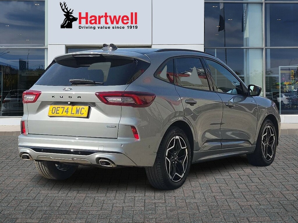 Ford Kuga 2.5H Duratec St-line X Suv Hybrid Cvt E Silver #3