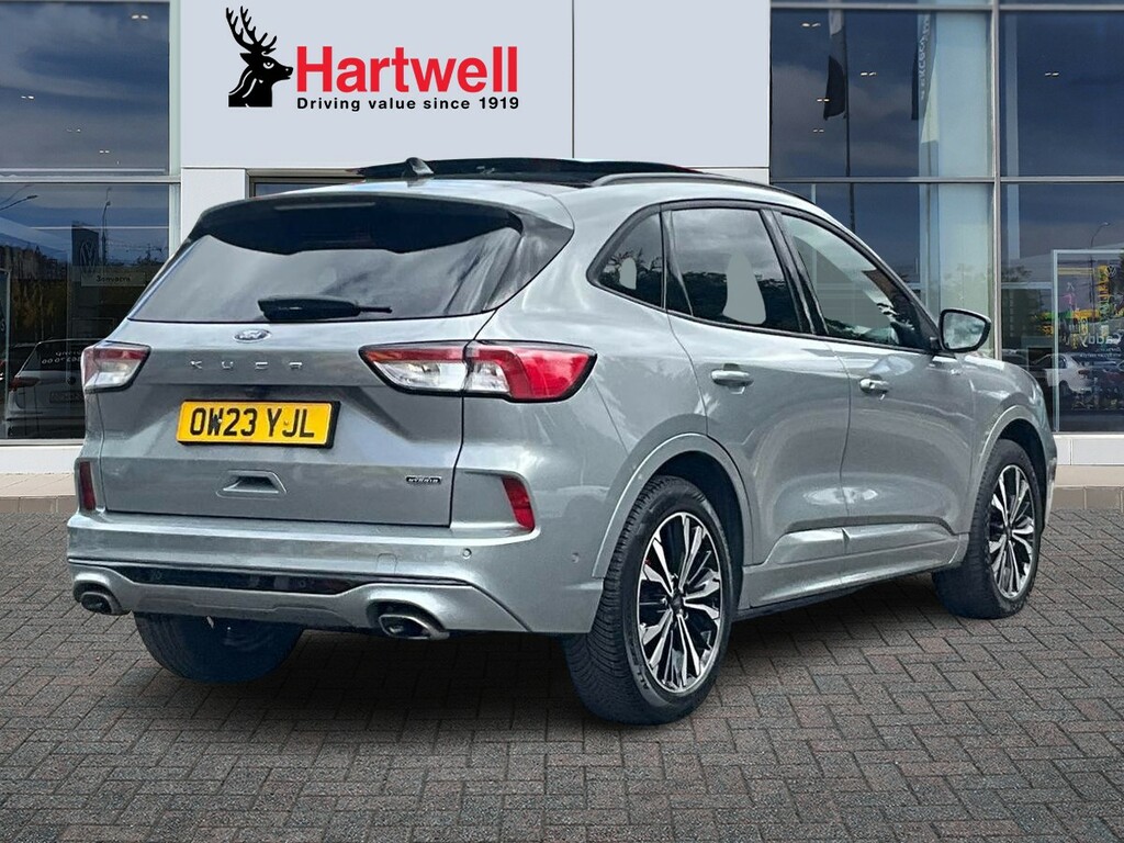 Ford Kuga 2.5 Duratec 14.4Kwh St-line X Edition Suv Petr Silver #3