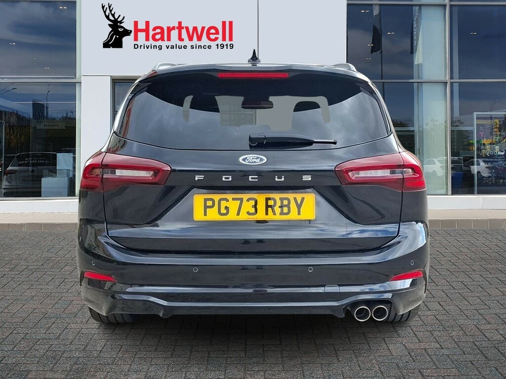 Ford Focus 1.0T Ecoboost Mhev St-line X Estate Hyb Blue #4