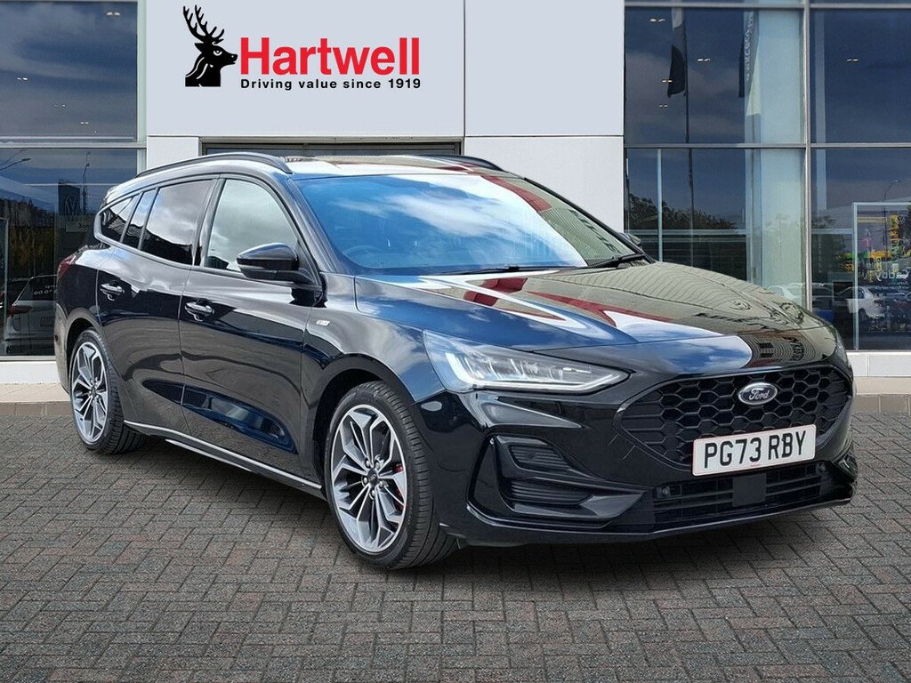 Ford Focus 1.0T Ecoboost Mhev St-line X Estate Hyb Blue