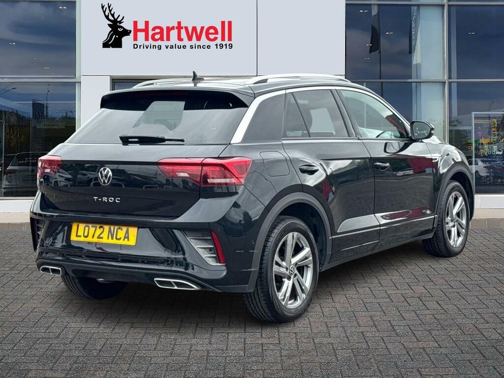 Volkswagen T-Roc 1.5 Tsi R-line Suv Dsg Euro 6 Ss 15 Black #3