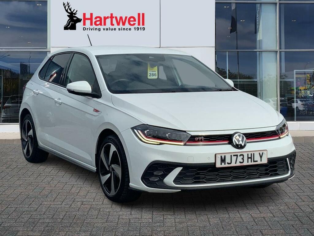 Volkswagen Polo 2.0 Tsi Gti Hatchback Dsg Euro 6 Ss White