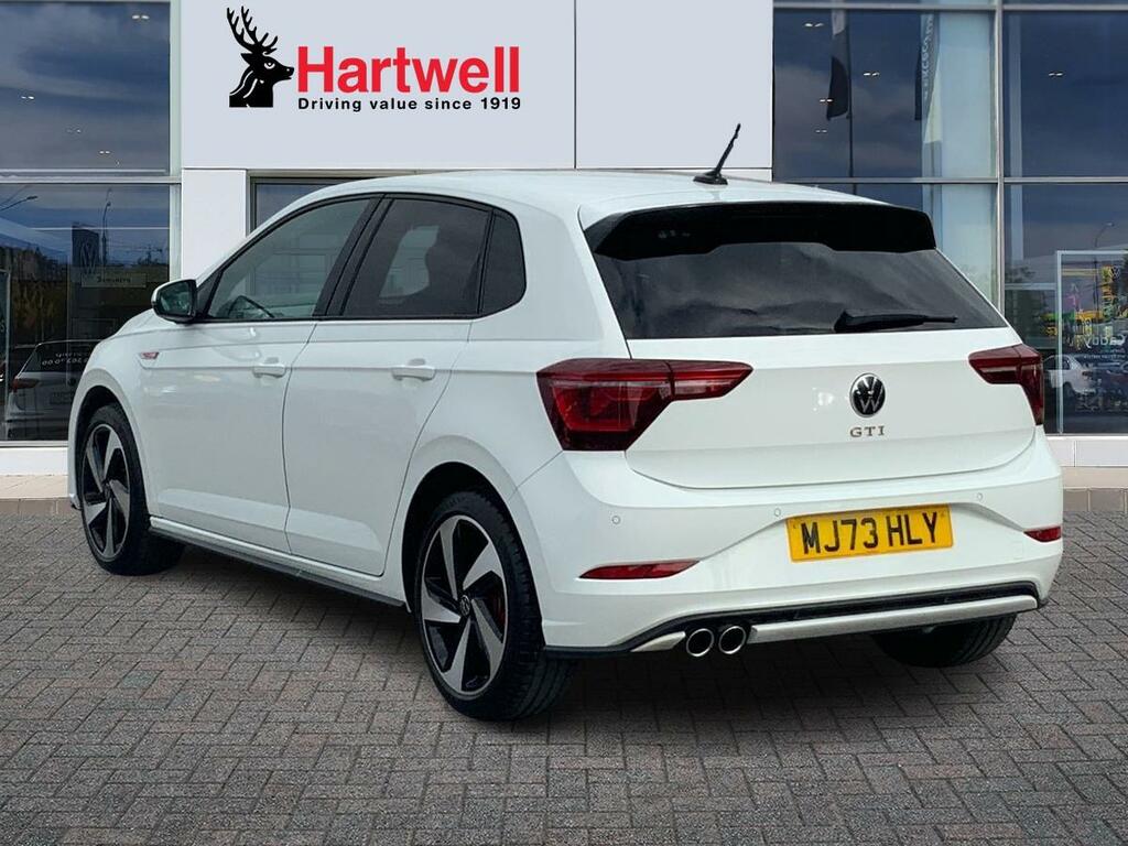 Volkswagen Polo 2.0 Tsi Gti Hatchback Dsg Euro 6 Ss White #5