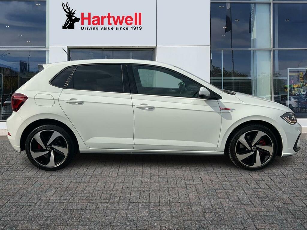 Volkswagen Polo 2.0 Tsi Gti Hatchback Dsg Euro 6 Ss White #2