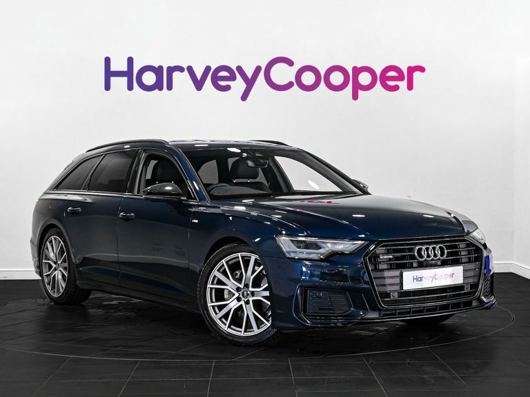 Audi A6 40 Tdi Quattro Black Edition S Tronic Tech Blue